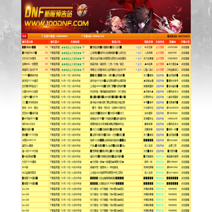 dnf公益服发布网