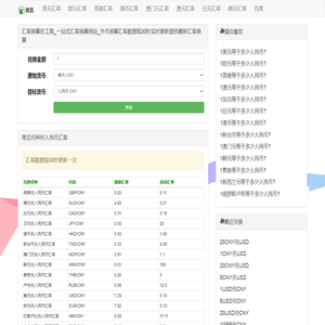 汇率换算在工具