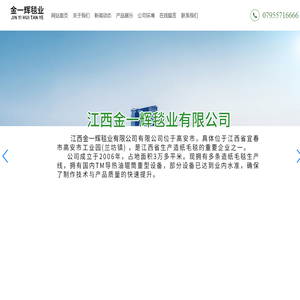 江西高安市金辉毯业科技有限公司